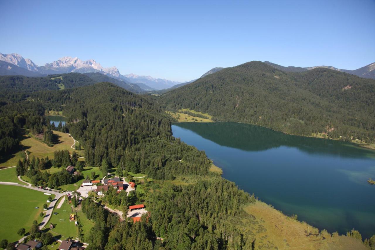 Ferienhotel Barmsee Krün Exterior foto
