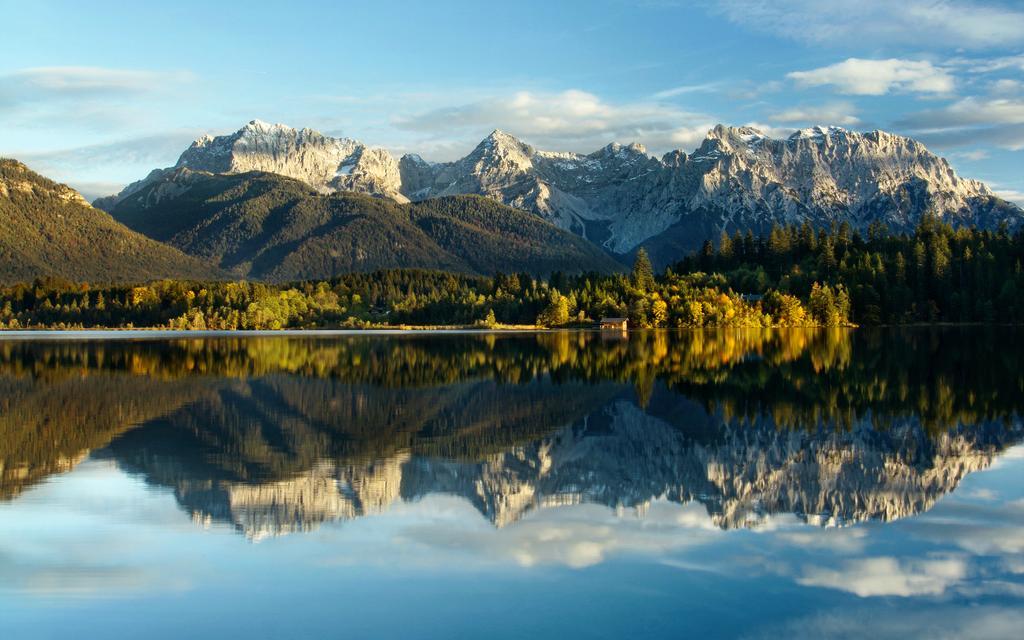 Ferienhotel Barmsee Krün Exterior foto
